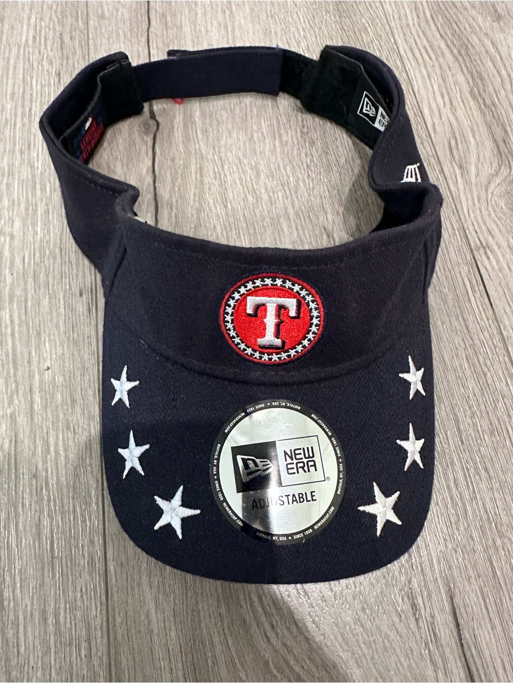 Texas Rangers New Era MLB Visor Hat